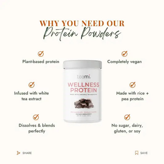 Plant-Based Wellness Protein, Rich Chocolate