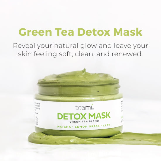 قناع "دیتوكس ماسك" بخلاصة الشاي الأخضر للتخلص من السموم