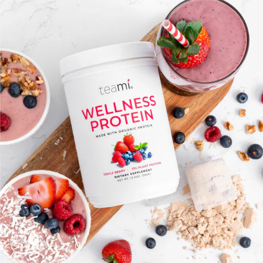 Plant-Based Wellness Protein, Triple Berry